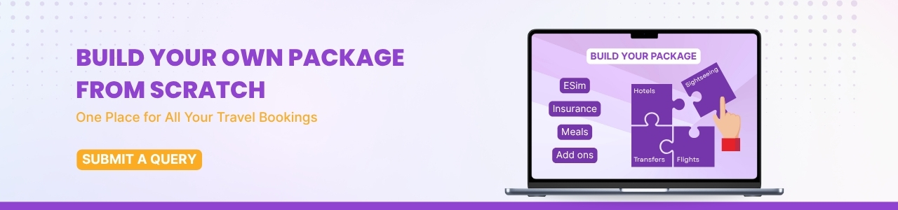 Build Your Own Package From Scratch - One Place for All Your Travel Bookings