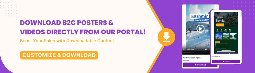 Download B2C Posters & Videos Directly From Our Portal - Customize & Download
