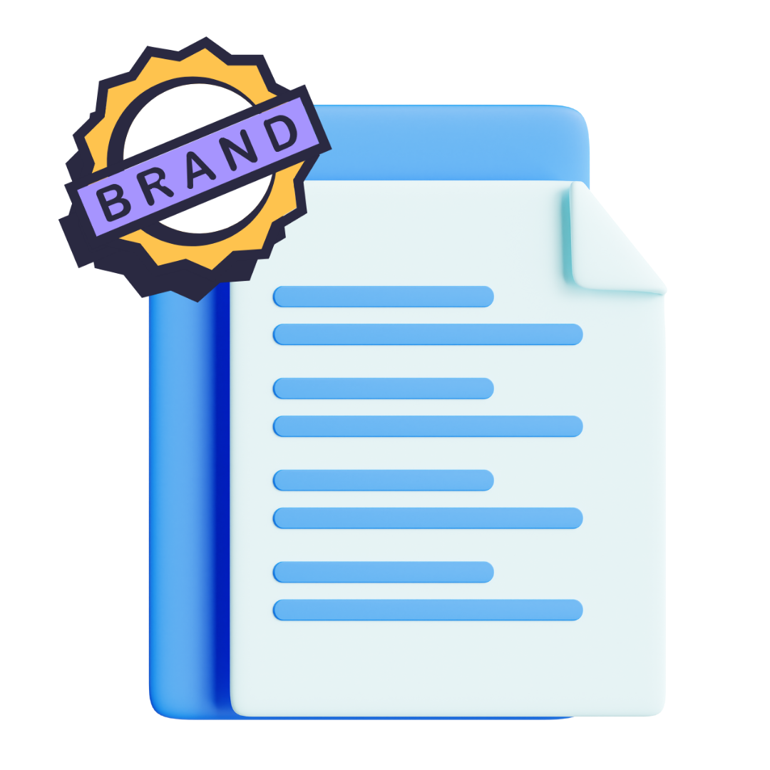 Share branded vouchers with clients